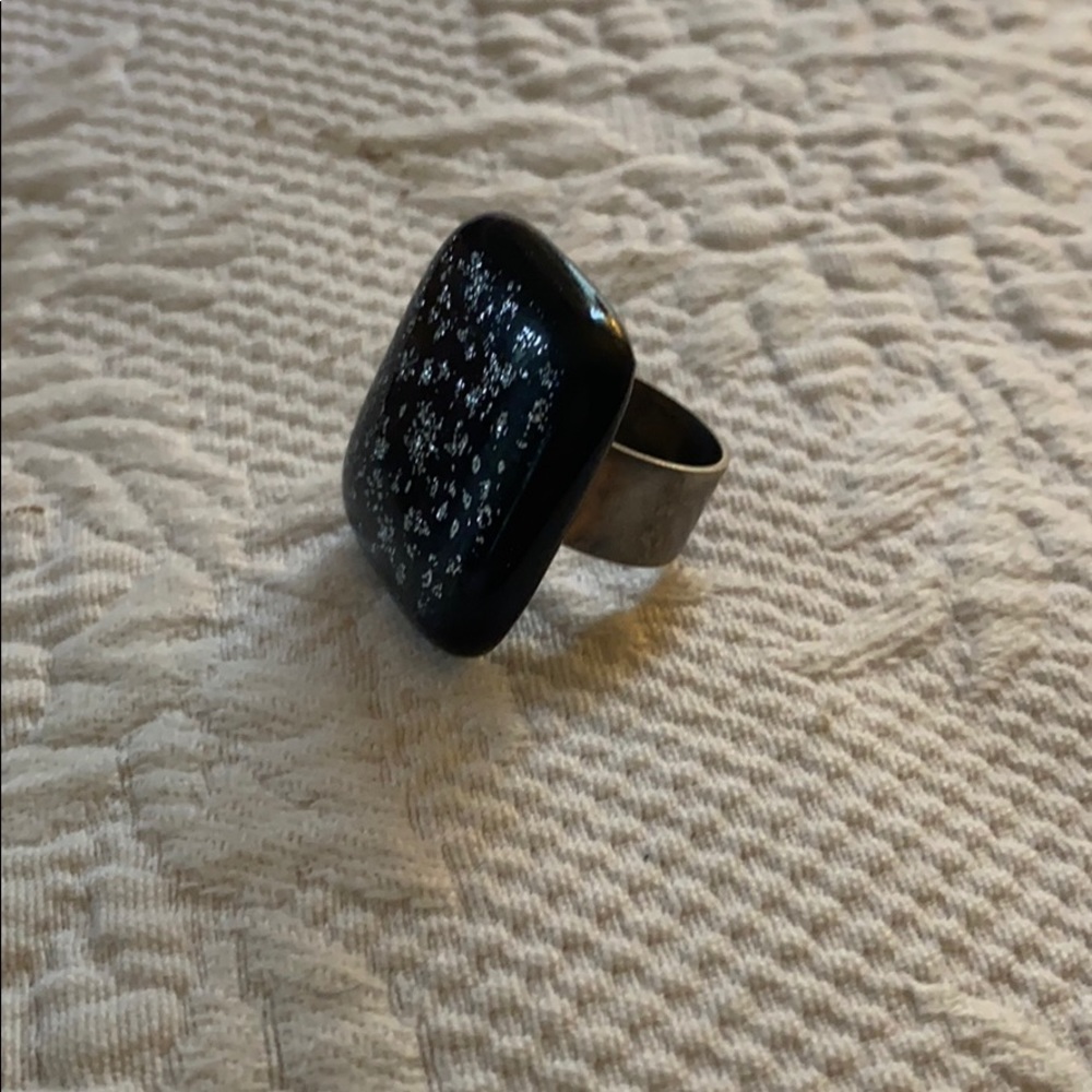 Costume Ring with star glitter